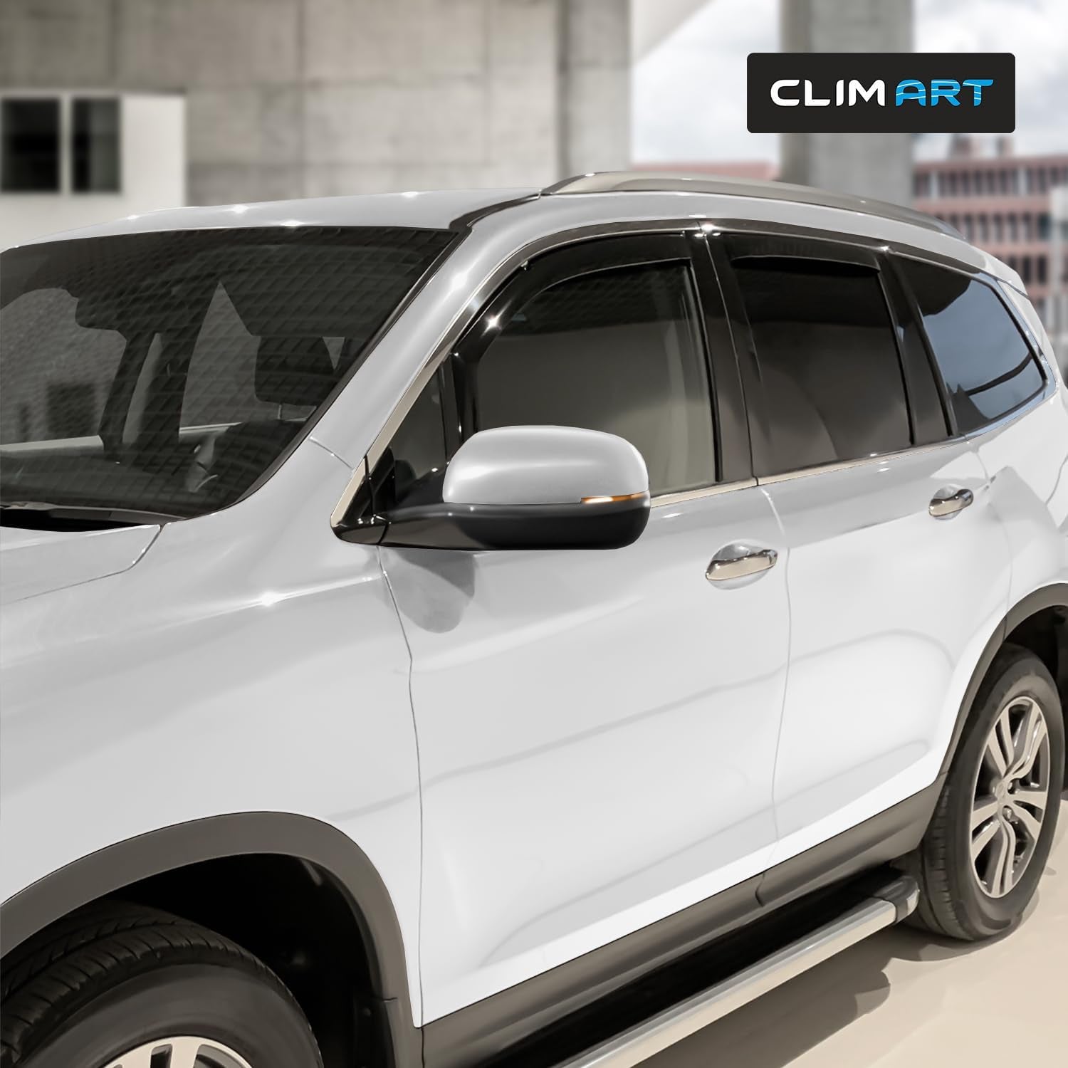 In-Channel Incredibly Durable Rain Guards for Honda Passport 2019-2025, Original Window Deflectors, Vent Window Visors, Vent Deflector, 4 Pcs. - 616275