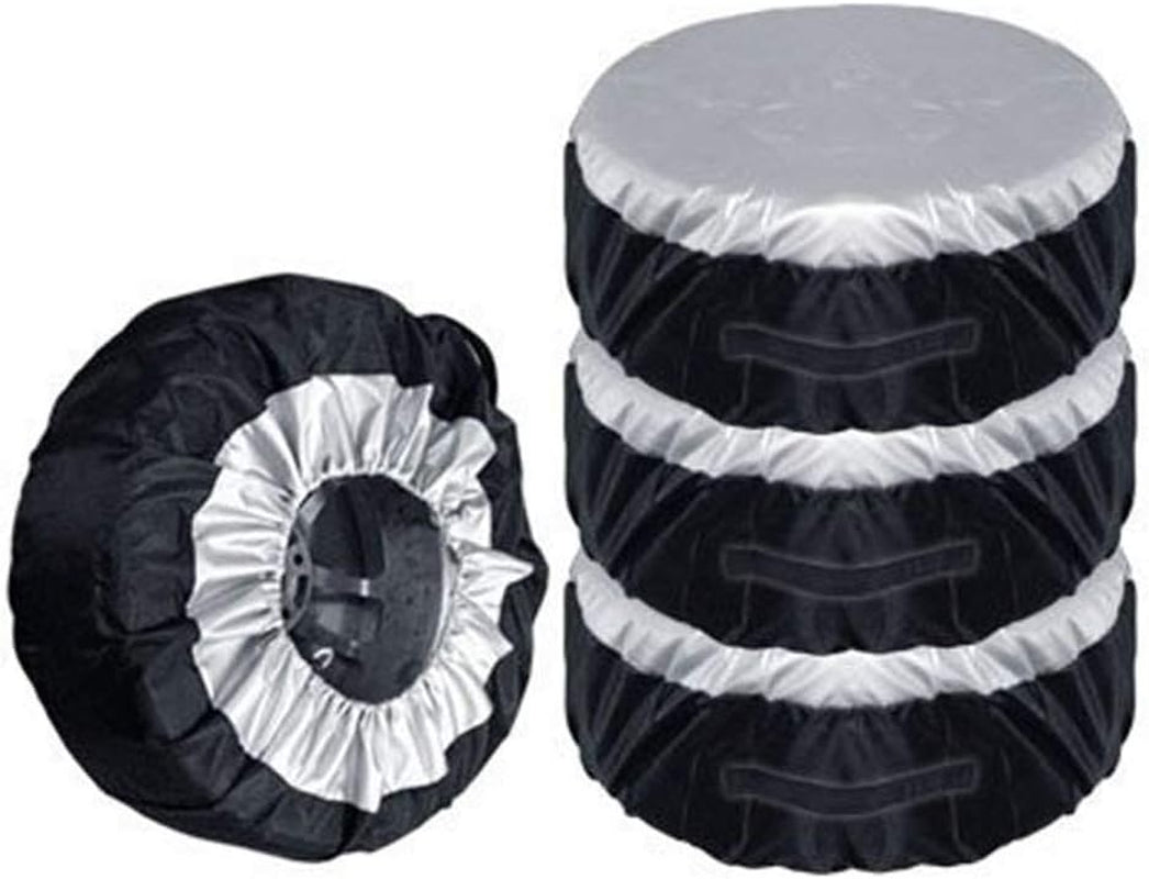 Truck Trailer Universal Spare Tire Cover, 1/2/4Pcs Storage Bags Tyre Spare Cover Lightweight Tire Case Durable Wheel Protection Cover(Size:80 * 47Cm, 1Pc)