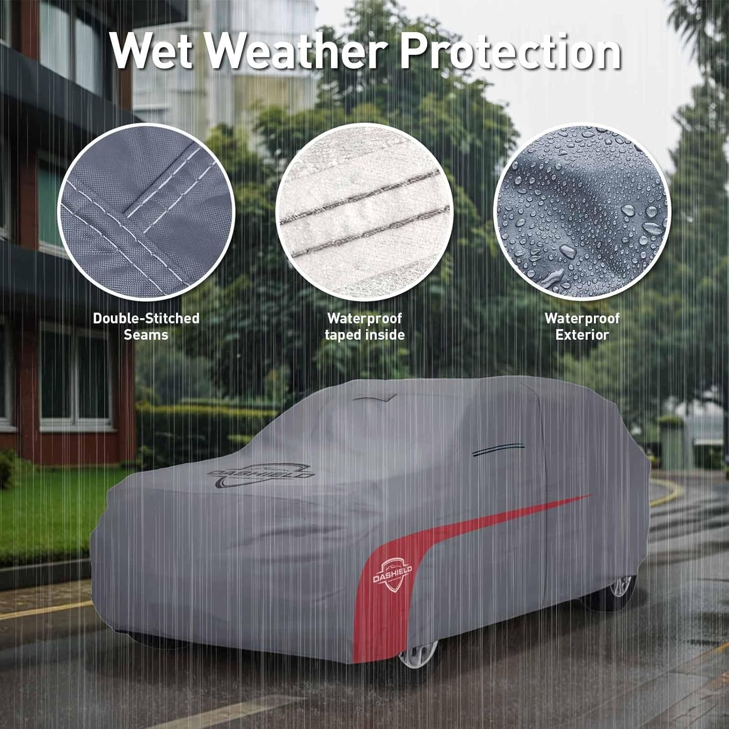 Ultimum Lite Car Cover for Ford Model a 1928-1931 Pickup 2-Door, with Zipper Breathable All Weather Protection Scratch, Dust, Sun, Snow, Rain Protection Indoor Outdoor