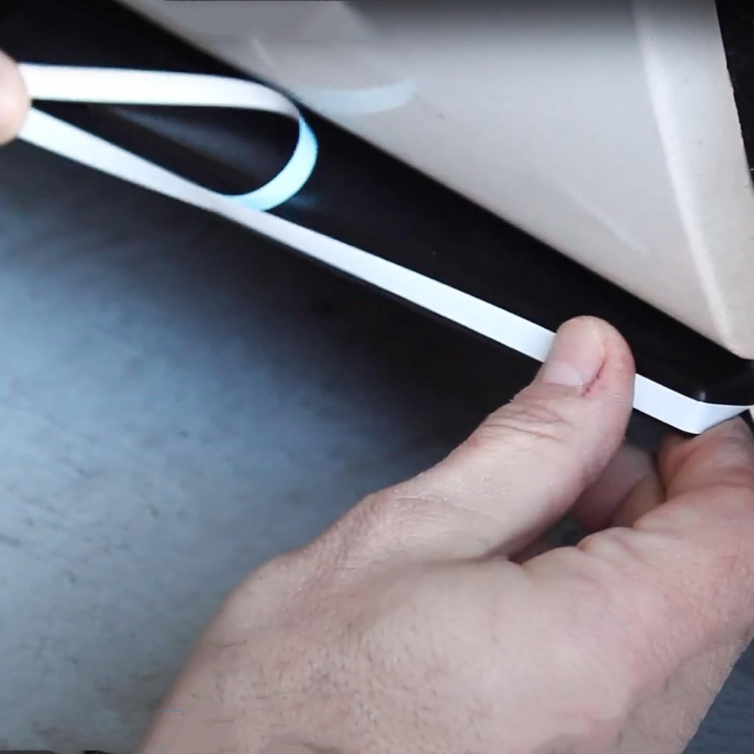 Vinyl Pinstriping Tape Pinstriping Decals DIY Stickers Striping for Car Motorcycle Home Door 1/5" Black