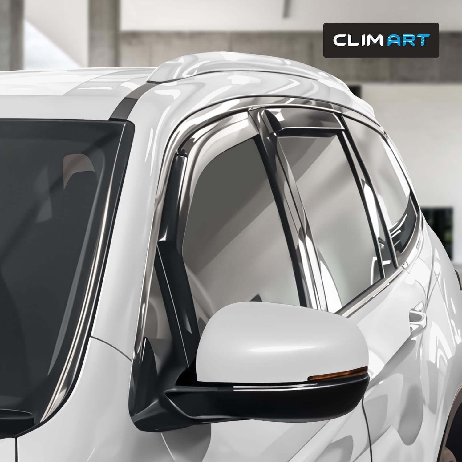 In-Channel Incredibly Durable Rain Guards for Honda Passport 2019-2025, Original Window Deflectors, Vent Window Visors, Vent Deflector, 4 Pcs. - 616275