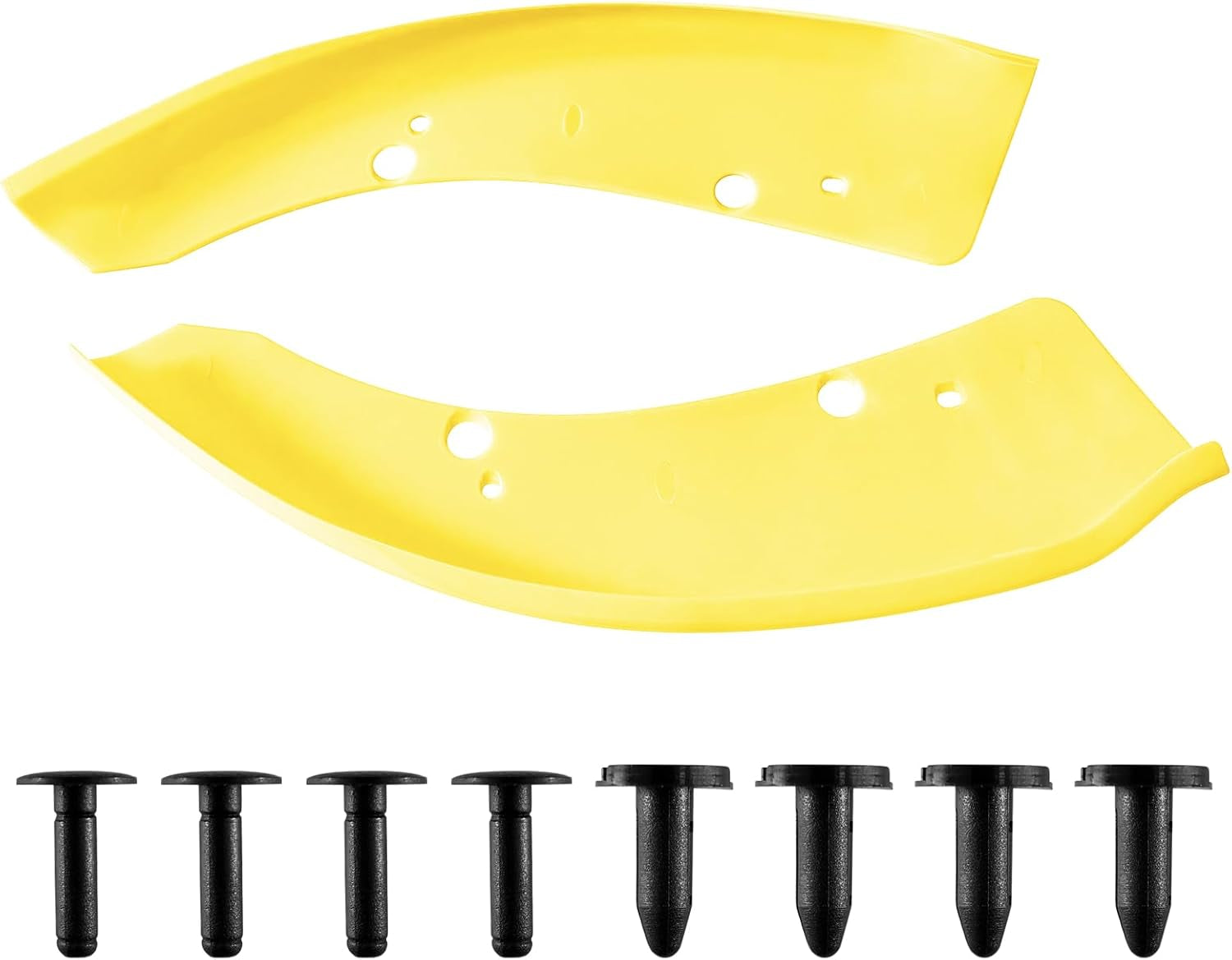 Dodge Charger Front Splitter Protector, Front Bumper Lip Split Protector Dedicated to the 2015-2023 Dodge Charger SRT 392/Scat Pack/Rt Scat Pack 2019-2023 GT/RT (Yellow)