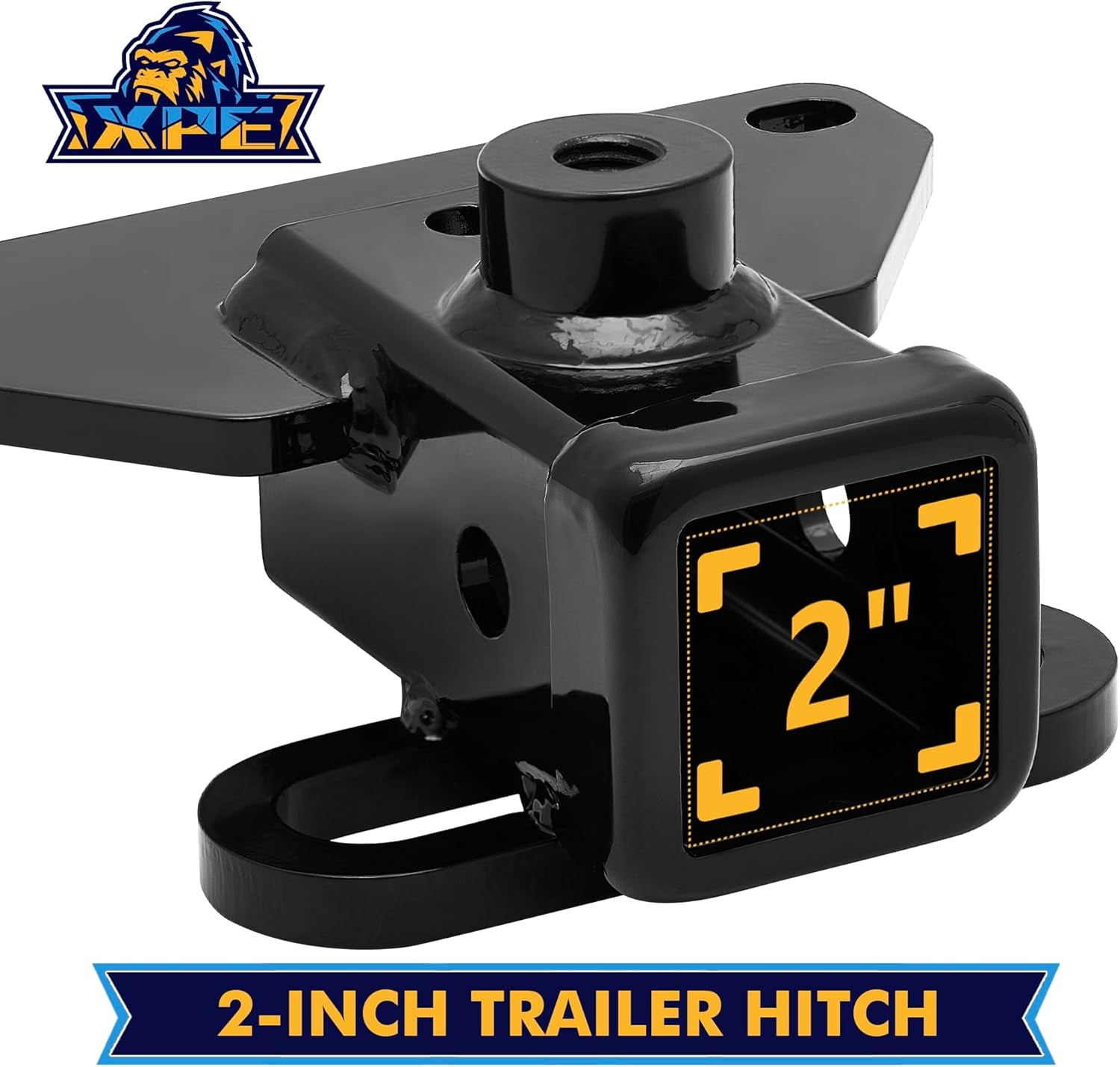 Class 3 Trailer Hitch for Jeep Gladiator Jt(2020-2023),2-Inch Hitch Receiver with Bolts,Tow Hitch with Anti-Rust Gloss Powder Coat, Black Trailer Hitch Kit for Pickup Truck Brand:  T02