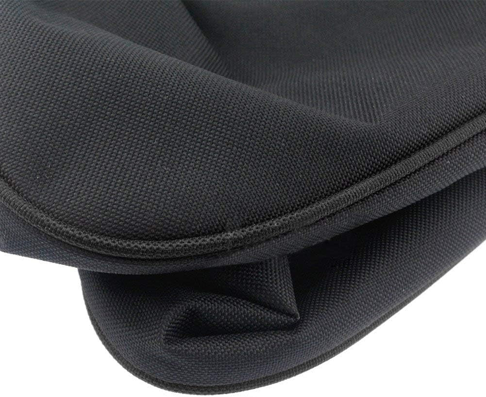 Winch Cover, Heavy Duty Waterproof Dust-Proof Winch Protection Cover for Electric Winches 8500-17500 Lbs - Black