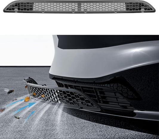 Grille Mesh Inserts for New Tesla Model 3 Highland Front Air Inlet Vent Grille Cover Replacement for Tesla Model 3 2024 2025 Accessories (Detachable Version)
