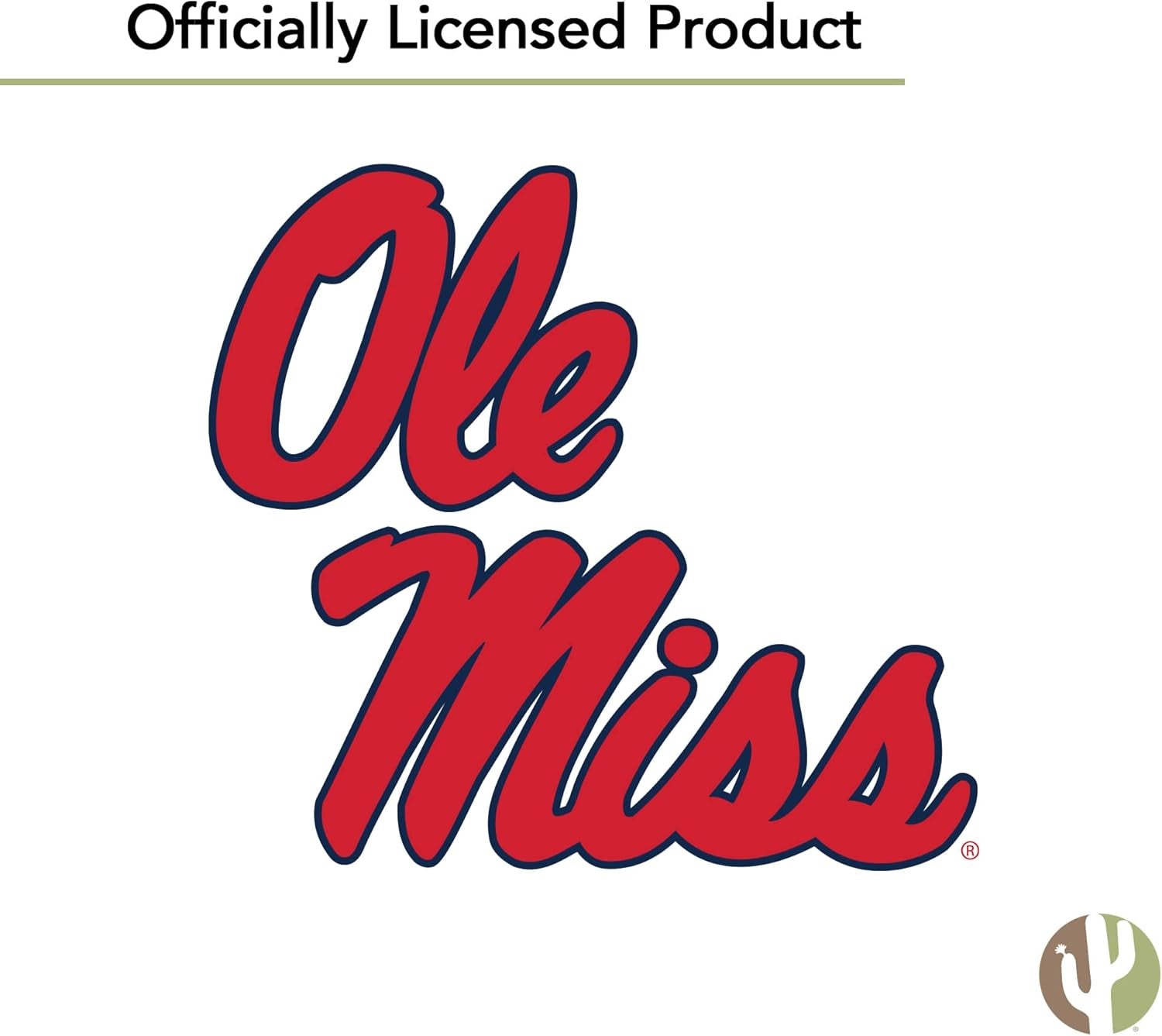 University of Mississippi Rebels Ole Miss U of M Metal License Plate Frame for Front or Back of Car Officially Licensed (Alumni)
