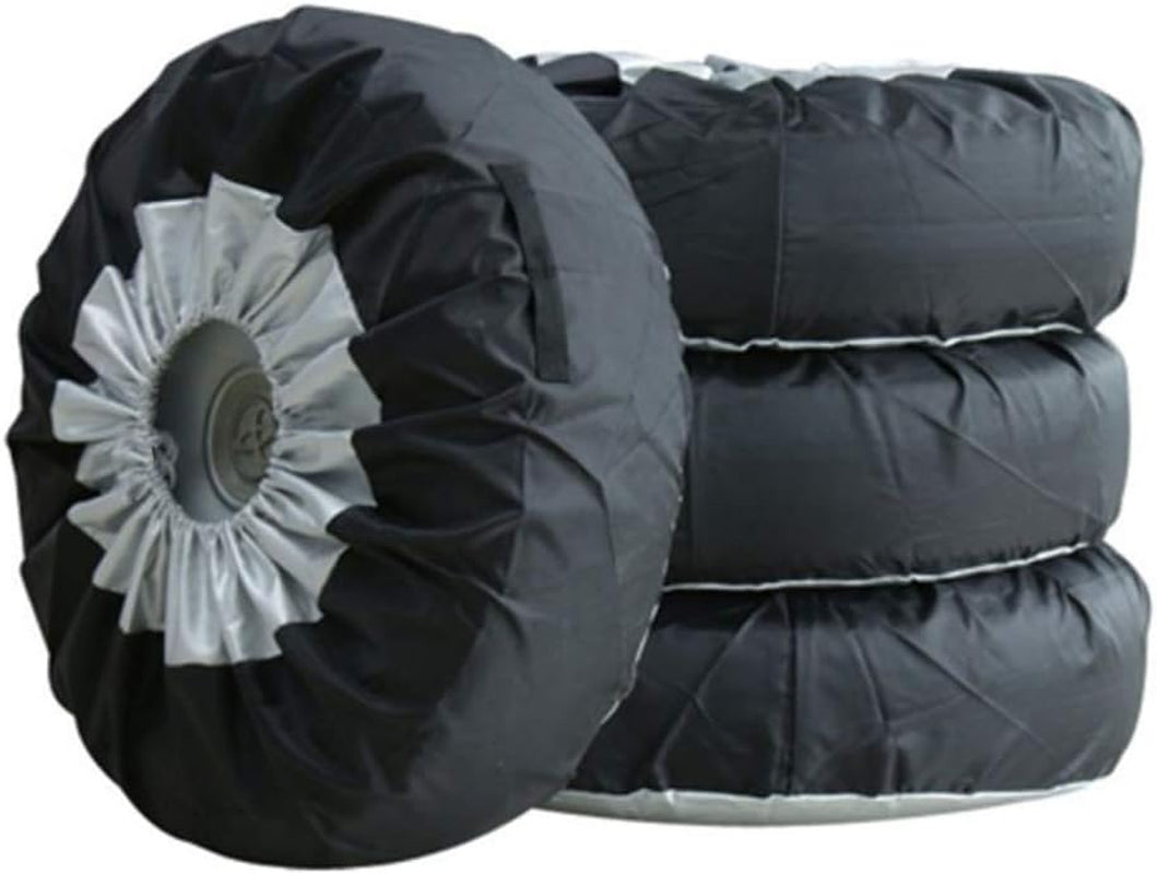 Truck Trailer Universal Spare Tire Cover, 1/2/4Pcs Storage Bags Tyre Spare Cover Lightweight Tire Case Durable Wheel Protection Cover(Size:80 * 47Cm, 1Pc)