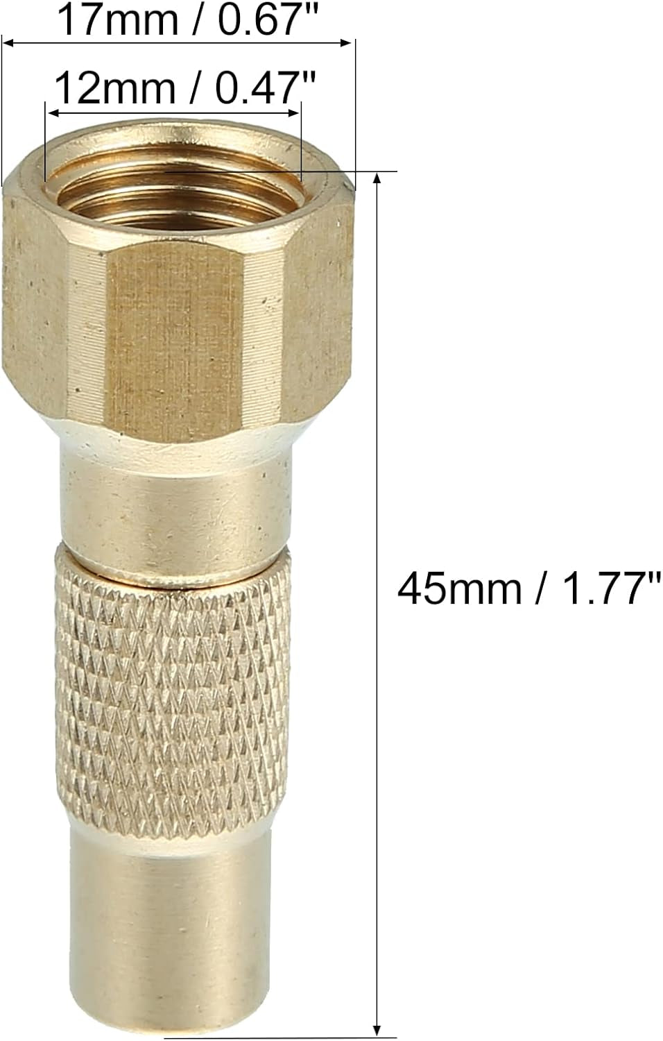 Car Tire Chuck Screw on Adapter Air Chuck Tire Inflator Compressor Pump Connect Accessories