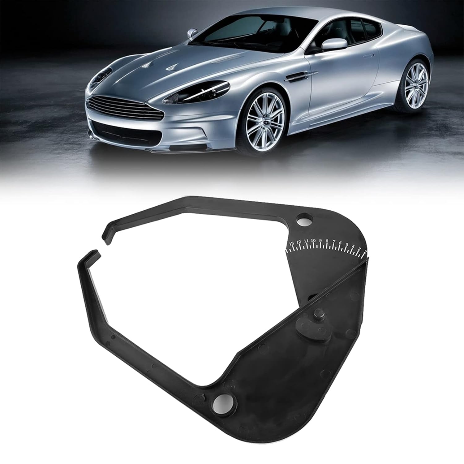 Car Tire Caliper, Wheel Caliper Tool, Wheel Width Caliper, Portable Wheel Rim Width Measuring Tool Tire Balancer Car Wheel Caliper Car Measuring Tool