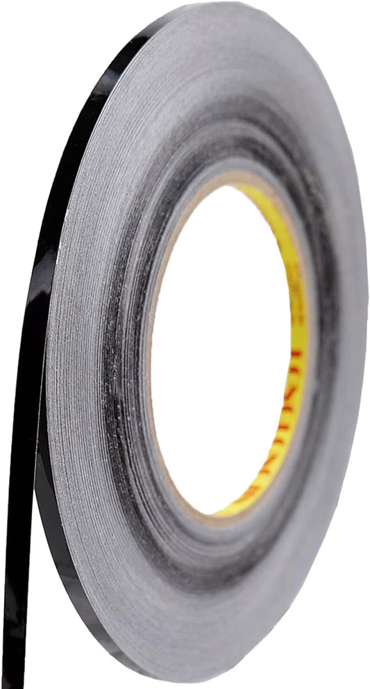 Vinyl Pinstriping Tape Pinstriping Decals DIY Stickers Striping for Car Motorcycle Home Door 1/5" Black