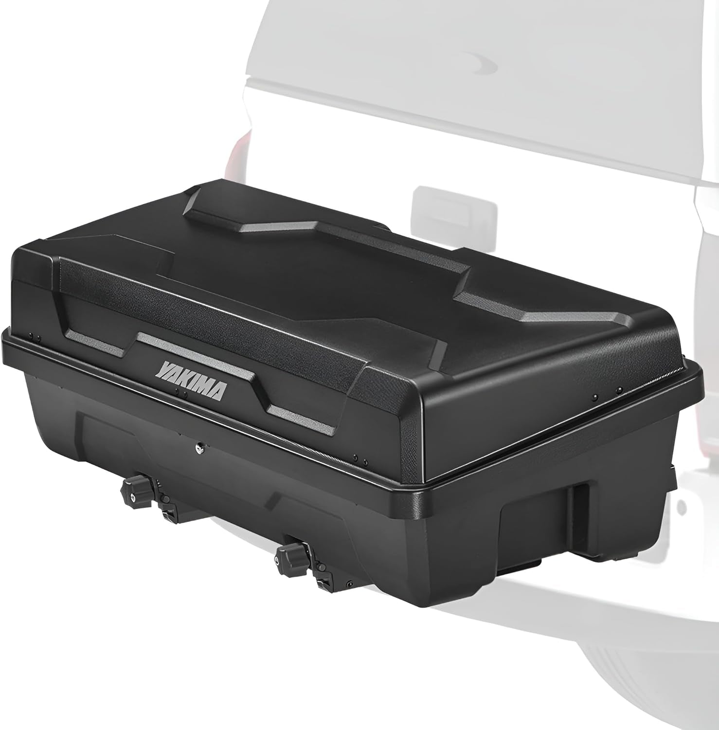 Swing Rack 2 Inch Hitch Cargo System, EXO Swingbase, Bundled with EXO Gearlocker Storage Box - Car Vehicle Accessories for Travel and Camping