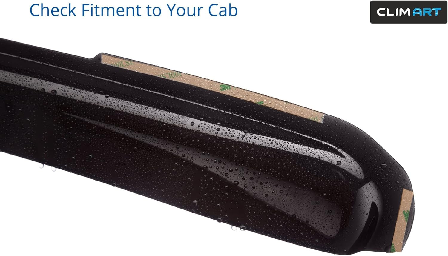 In-Channel Incredibly Durable Rain Guards for Chevrolet Express Van 1996-2025/GMC Savana 1996-2025, Original Window Deflectors, Vent Window Visors, Vent Deflector, 2 Pcs. - 696078LP