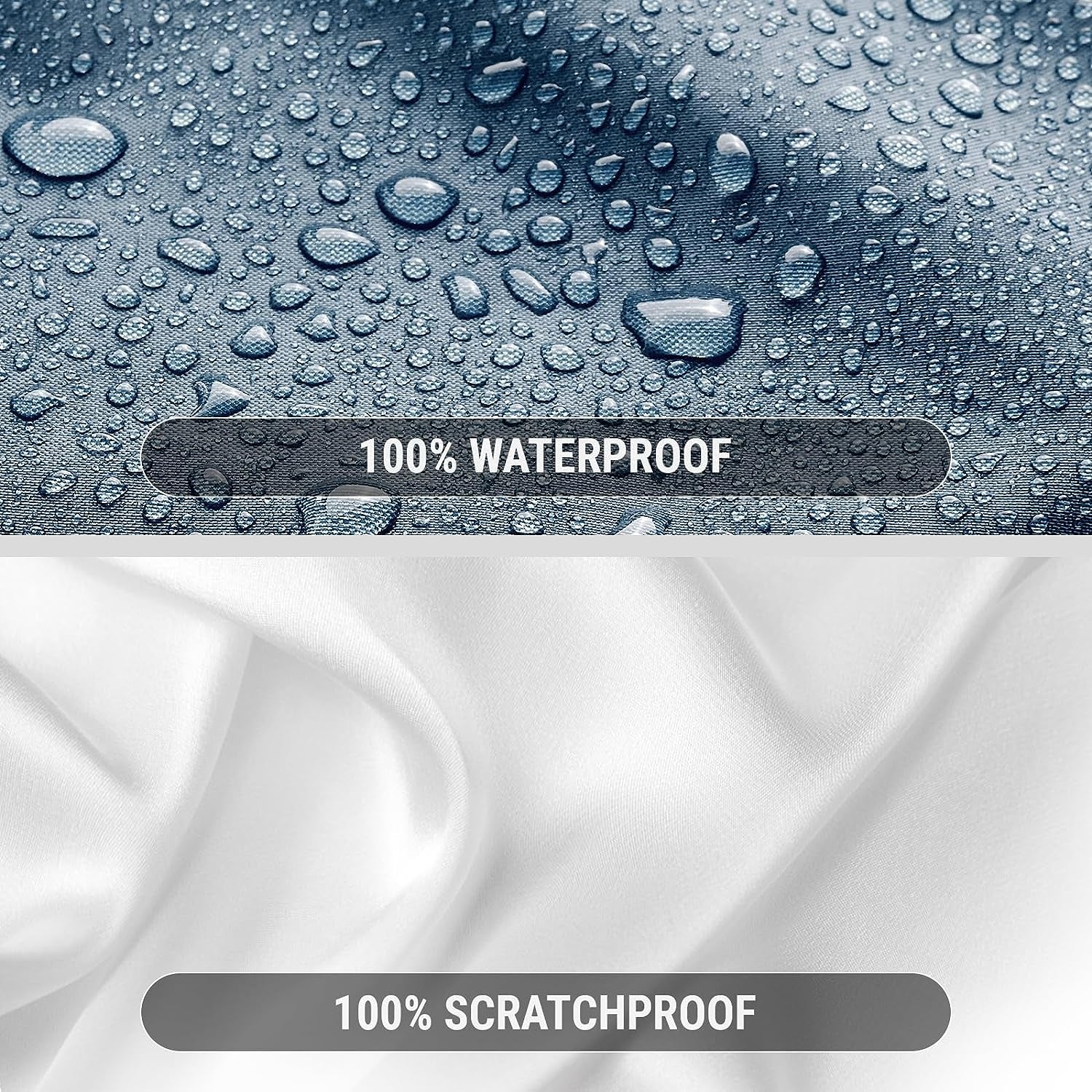 Premium Car Cover for 1967-1969 Plymouth Barracuda Heavy Duty Waterproof All-Weather Automobiles Custom Fit Indoor Outdoor UV Snow Protection Covers with Straps and Bag