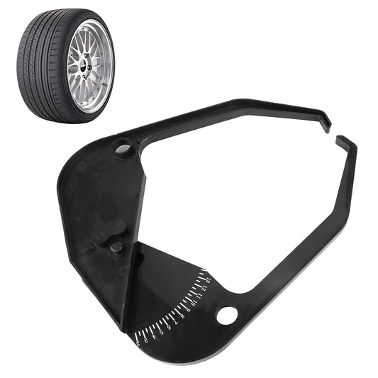 Car Tire Caliper, Wheel Caliper Tool, Wheel Width Caliper, Portable Wheel Rim Width Measuring Tool Tire Balancer Car Wheel Caliper Car Measuring Tool