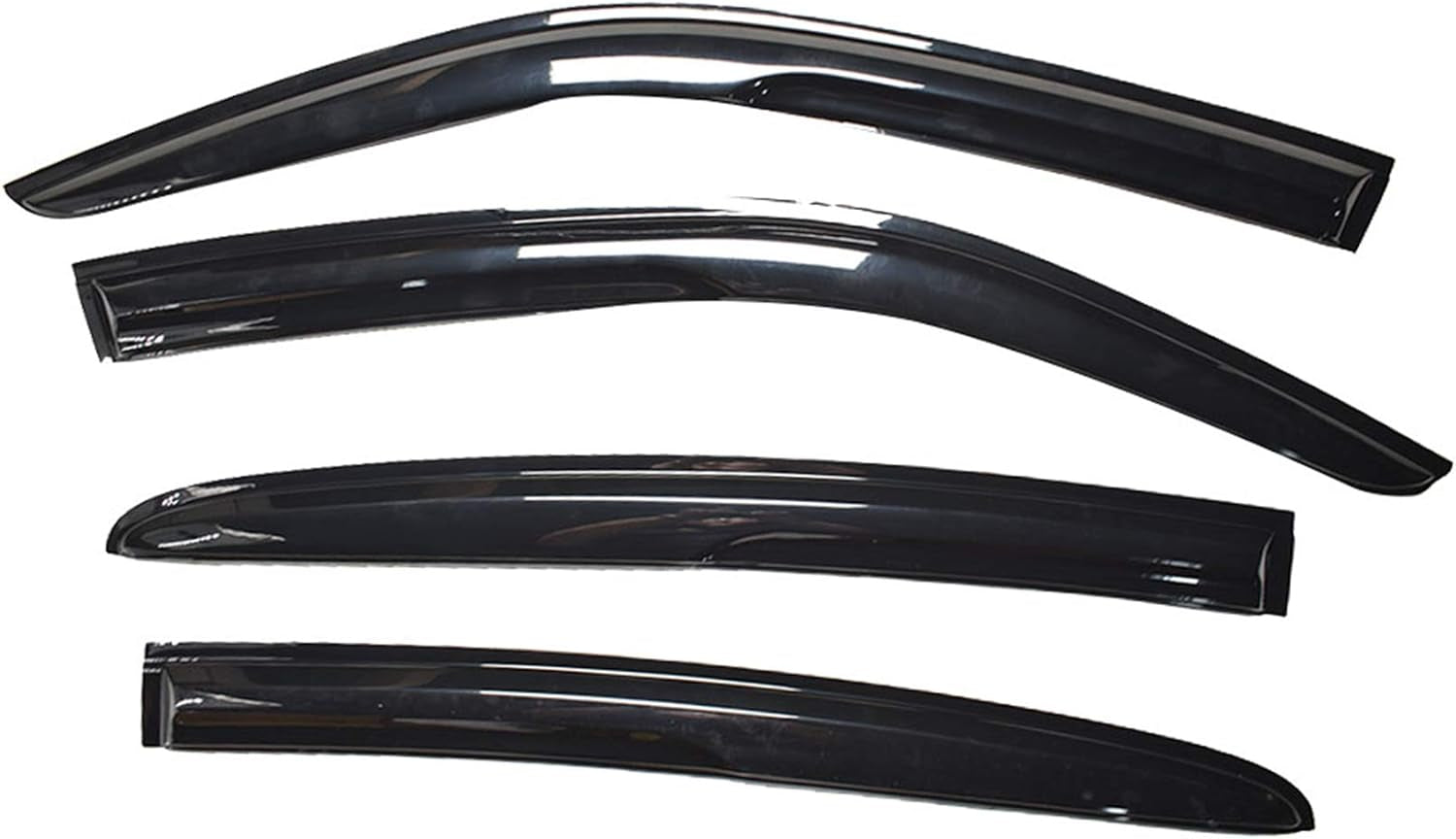 Window Visors Rain Guards Vent Shade Replacement for Enforcer 2011-2020