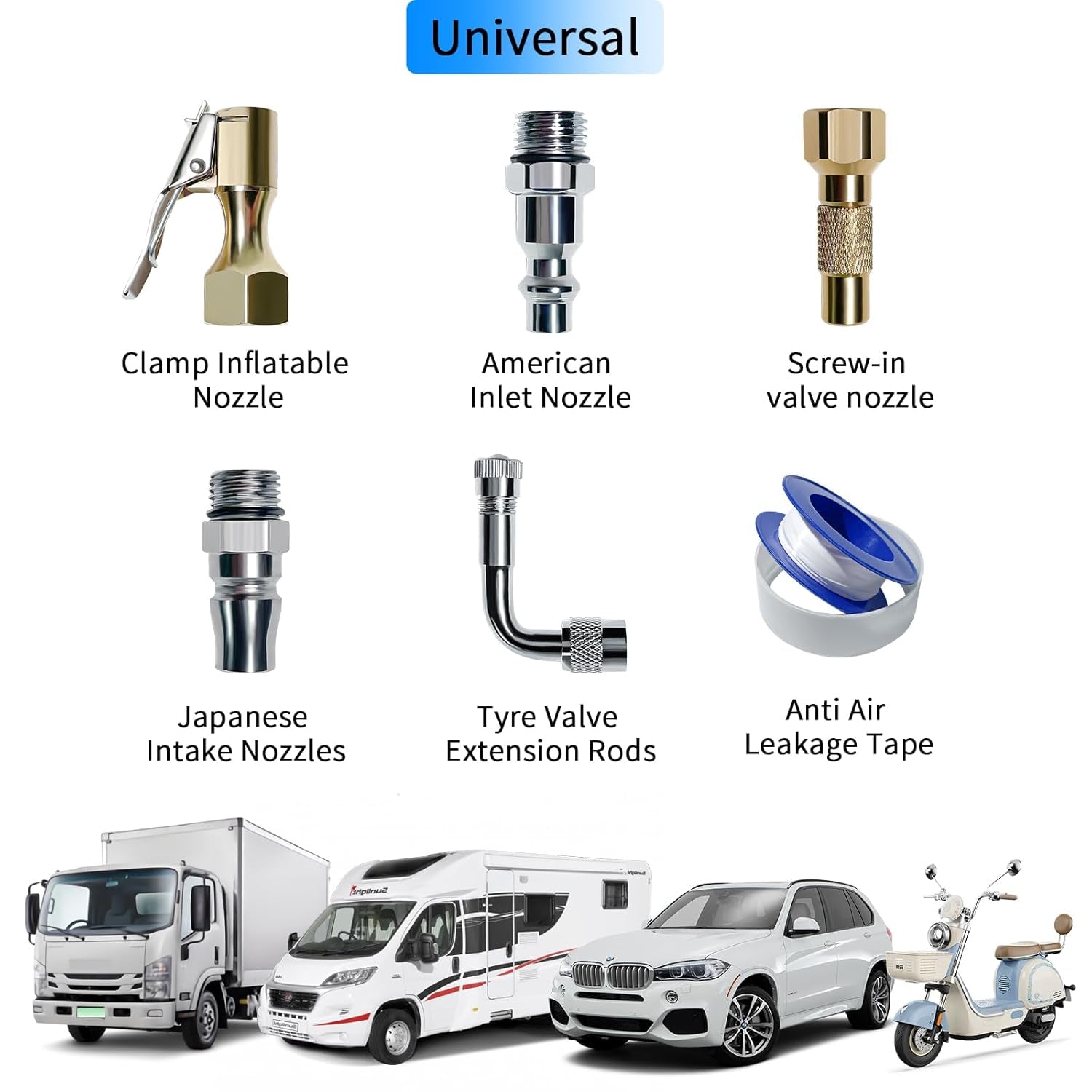 Digital Tire Pressure Gauge,Tire Inflator with Pressure Gauge,(0-200Psi) Tire Gauge and Compressor Kit with Quick Connect Coupler and Inflator,0.1 Display Resolution,Accessories for Car,Truck.