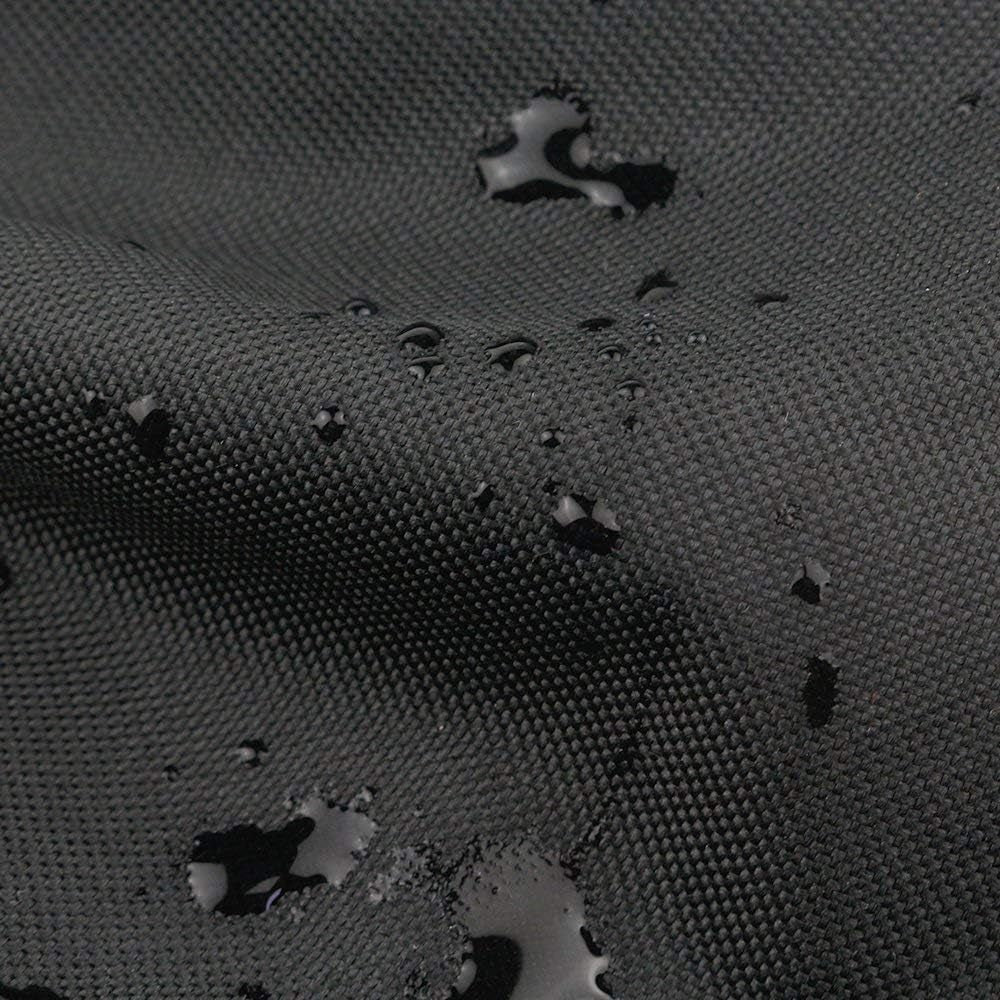 Winch Cover, Heavy Duty Waterproof Dust-Proof Winch Protection Cover for Electric Winches 8500-17500 Lbs - Black