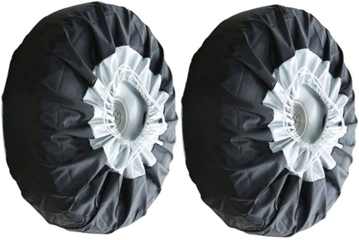 Truck Trailer Universal Spare Tire Cover, 1/2/4Pcs Storage Bags Tyre Spare Cover Lightweight Tire Case Durable Wheel Protection Cover(Size:80 * 47Cm, 1Pc)