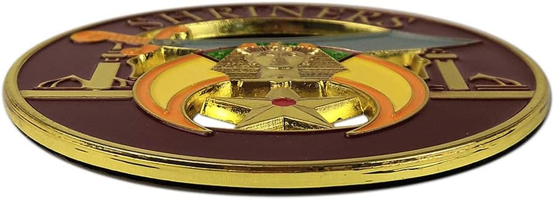 Shriner Masonic Car Emblem Mason Auto Decal