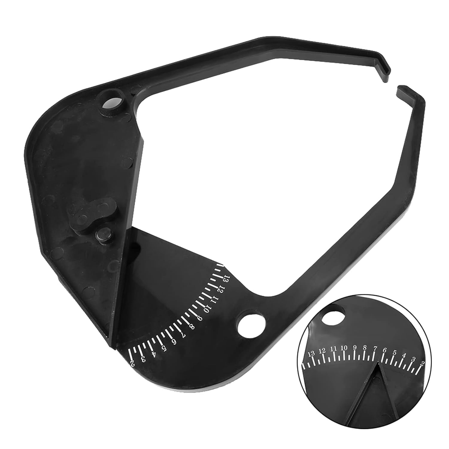 Car Tire Caliper, Wheel Caliper Tool, Wheel Width Caliper, Portable Wheel Rim Width Measuring Tool Tire Balancer Car Wheel Caliper Car Measuring Tool