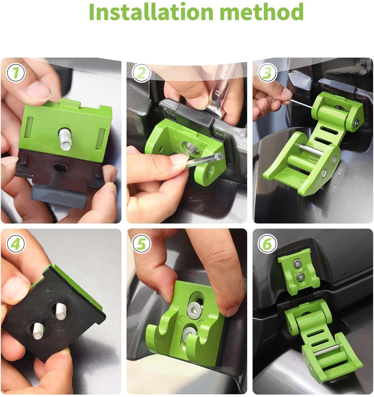 For Jeep Hood Latches Lock Catch Kit for Jeep Wrangler JK JKU 2007-2017 for Wrangler JL JLU 2018 up for Gladiator JT 2020 Up, Exterior Accessories (Green) 2Pcs