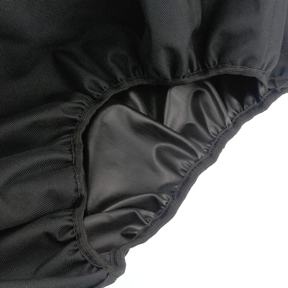 Winch Cover, Heavy Duty Waterproof Dust-Proof Winch Protection Cover for Electric Winches 8500-17500 Lbs - Black