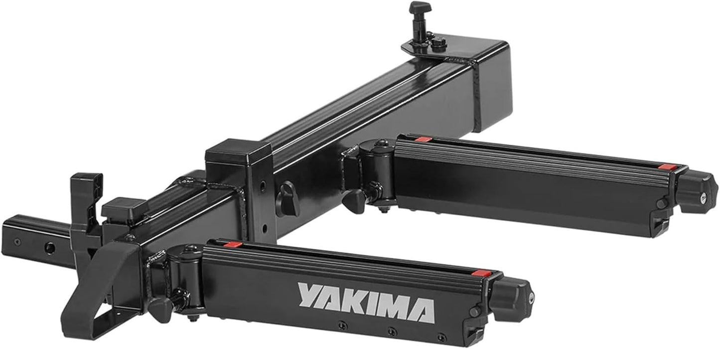Swing Rack 2 Inch Hitch Cargo System, EXO Swingbase, Bundled with EXO Gearlocker Storage Box - Car Vehicle Accessories for Travel and Camping
