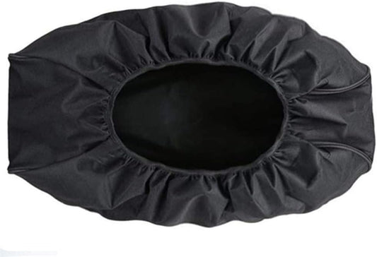 Winch Cover, Heavy Duty Waterproof Dust-Proof Winch Protection Cover for Electric Winches 8500-17500 Lbs - Black