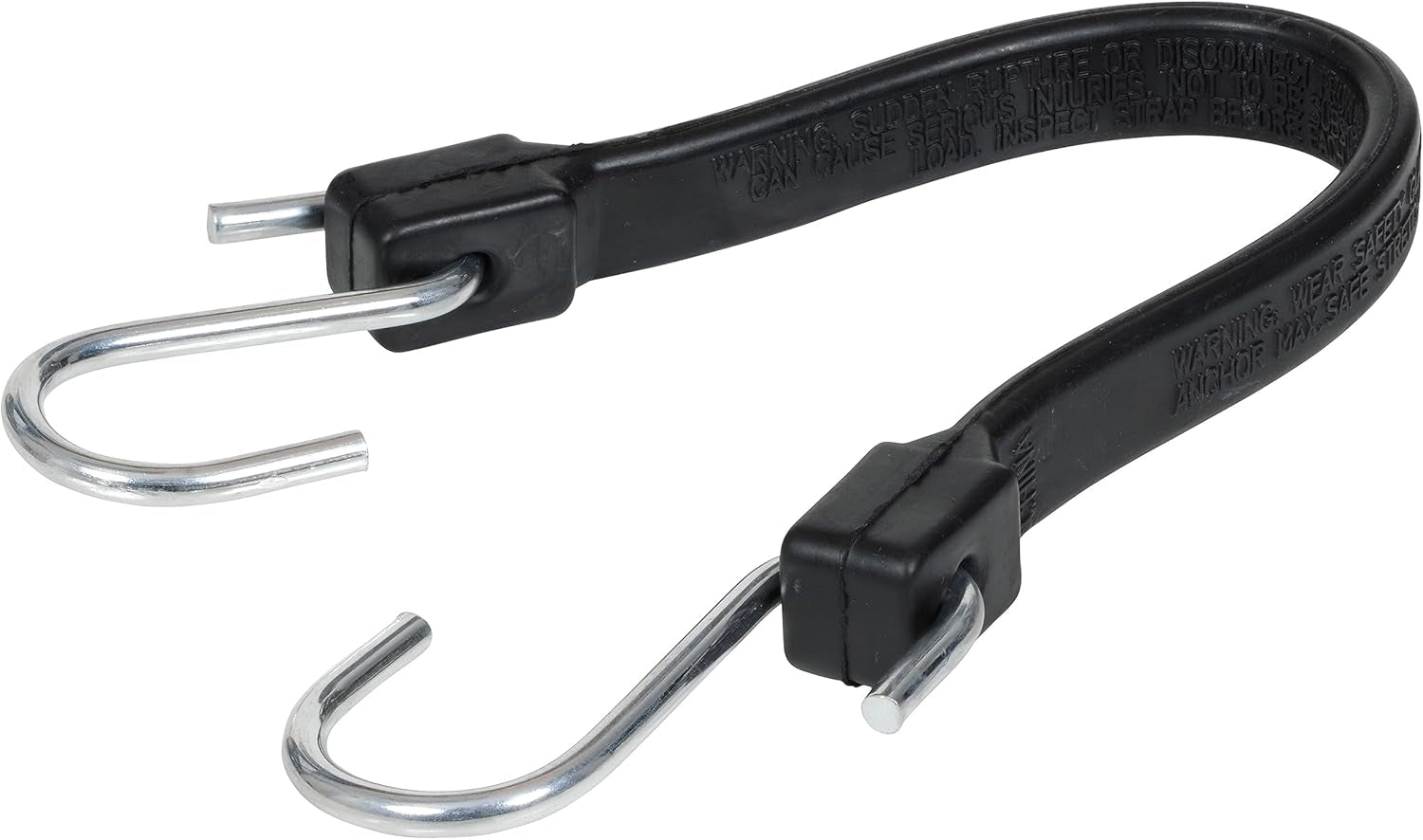 - 14” EPDM Rubber Cargo Strap - for Indoor and Outdoor Use, 10 Pack